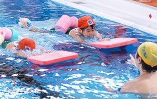 スイミングの様子